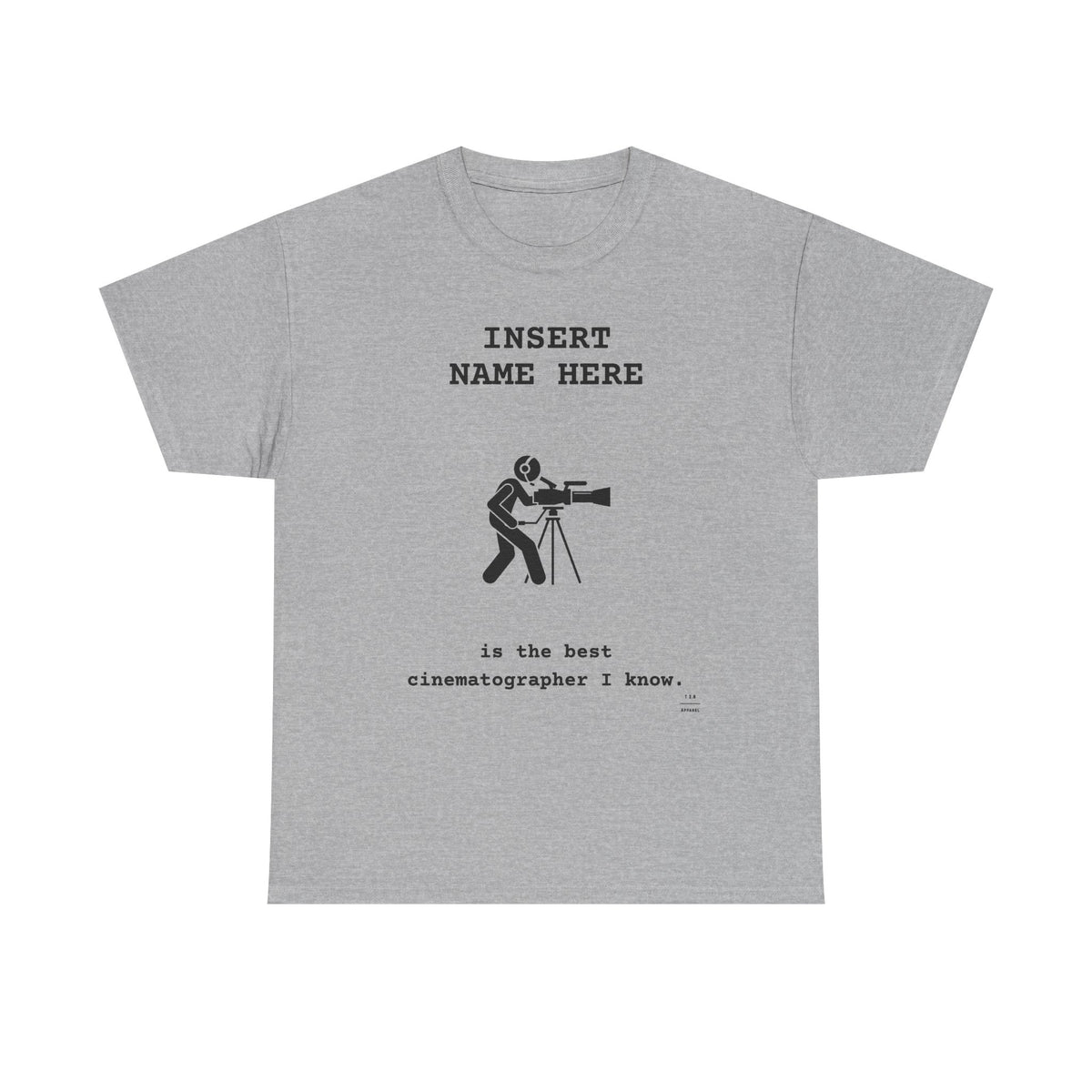 Customizable tee for the DP in your life!