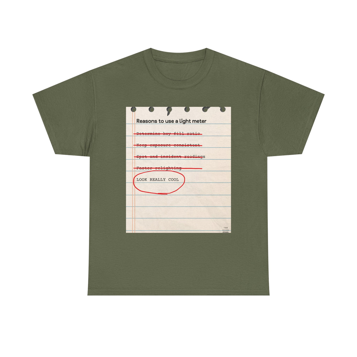 The REAL reason we meter light... tee